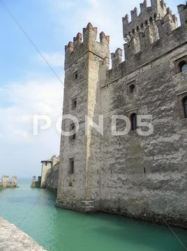 Italian castle Stock Photos