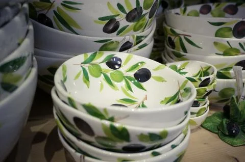 Italian ceramic Foto stock