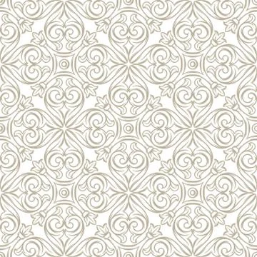 Italian ceramic tile pattern. Ethnic folk ornament. 스톡 일러스트