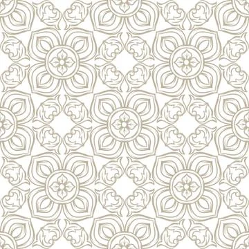 Italian ceramic tile pattern. Ethnic folk ornament. 스톡 일러스트