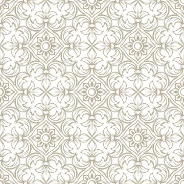 Italian ceramic tile pattern. Ethnic folk ornament. 스톡 일러스트