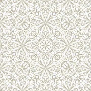 Italian ceramic tile pattern. Ethnic folk ornament. 스톡 일러스트