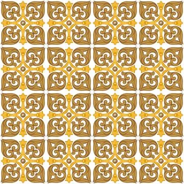 Italian ceramic tile pattern. Ethnic folk ornament. 스톡 일러스트
