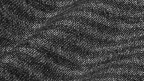 Italian Charcoal Gray Herringbone Wool Fabric Shifting in Elegant Waves 動画素材 342589880