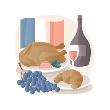 Italian cuisine abstract concept vector illustration. 스톡 일러스트