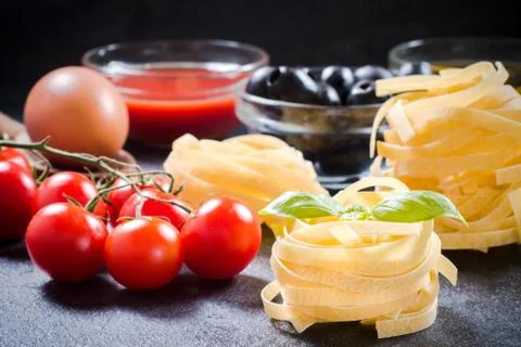 Italian cuisine Foto stock
