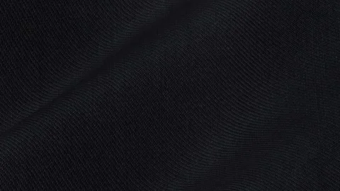 Italian Deep Black Solid Wool Suiting Fabric Cascading in Sleek Waves 스톡 동영상 342589884