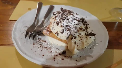 Italian dessert Stock Footage 288212567