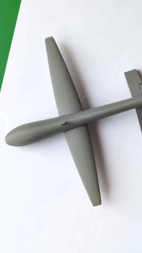 Italian drone unmanned autonomous technology of espionage and strikes on the ene Stock Footage 345836455