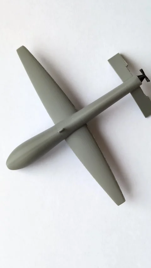 Italian drone unmanned autonomous technology of espionage and strikes on the ene Stock Footage 345836463