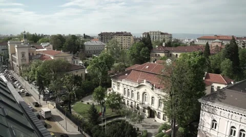 Italian Embassy - Sofia Bulgaria Stockbeeldmateriaal 65445931