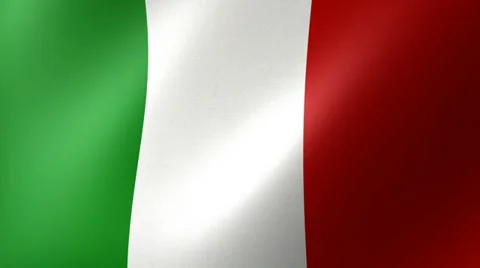 Italian Flag Background Seamless Loop Stock Footage 39377683