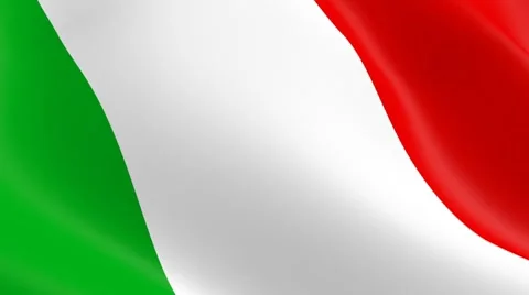 Italian flag Video stock 8563019
