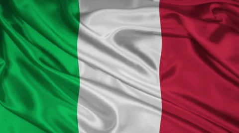 Italian flag Stock-Footage 22694949