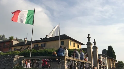 Italian Flag 動画素材 97066417
