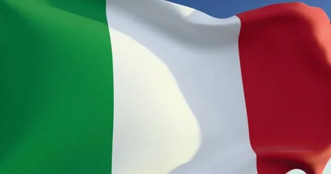 Italian flag Video stock 300208659