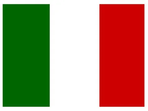 Italian Flag Stock-Illustration