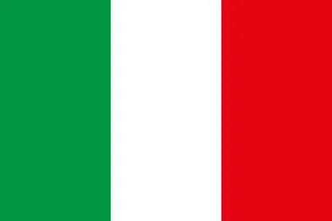 Italian flag Stock Illustration