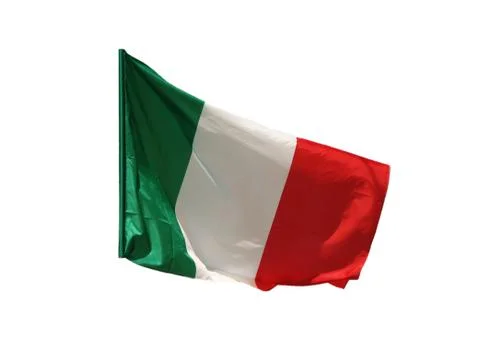 Italian flag Stock Photos