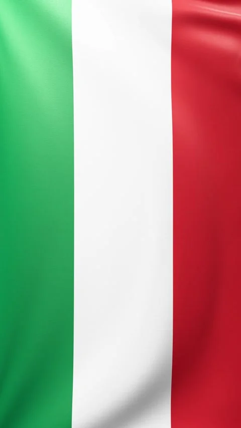 Italian flag texture Stock Footage 302740359