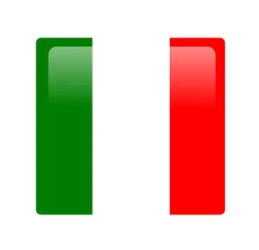 Italian flag vector Stock Illustration