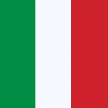 Italian flag vector Stock Illustration