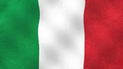 Italian flag waving in the wind Stock Footage 340523280
