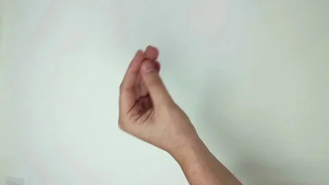 Italian hand gesture Video stock 106521149