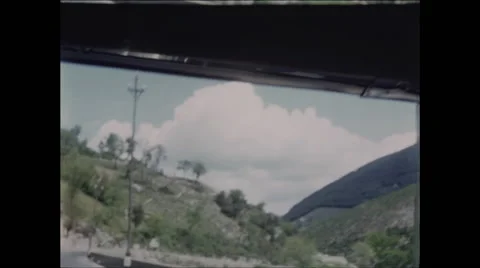 Italian hillside Video stock 47971602