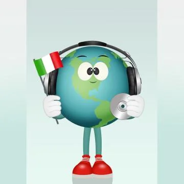 Italian language course Stock Illustration