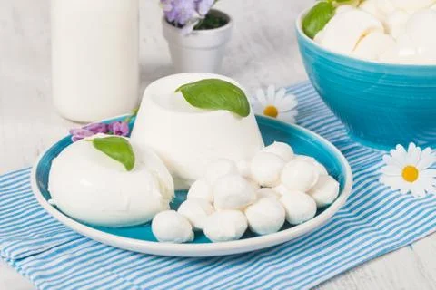 Italian mozzarella Foto stock