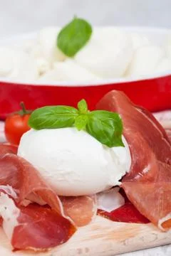 Italian mozzarella Foto stock