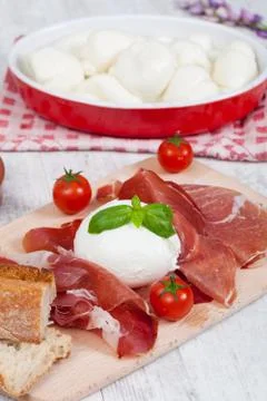 Italian mozzarella Foto stock