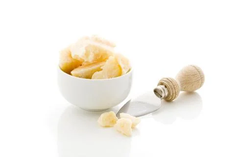 Italian parmesan chips inside Stock Photos