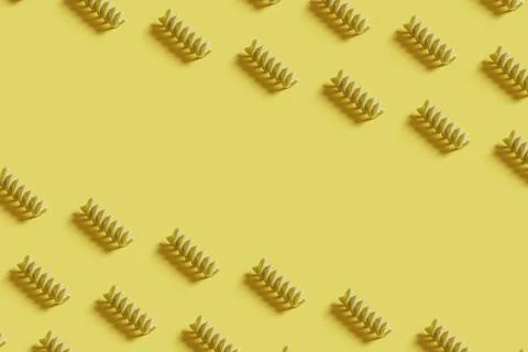 Italian Pasta Pattern Text Space Stock Photos