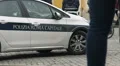 Italian policemen securing public order in Rome city, officers on duty HD Footage