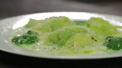 Italian ravioli Stock Footage 150122294