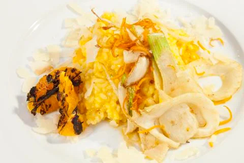 Italian risotto vegetariana Stock Photos