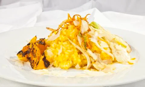 Italian risotto vegetariana Stock Photos