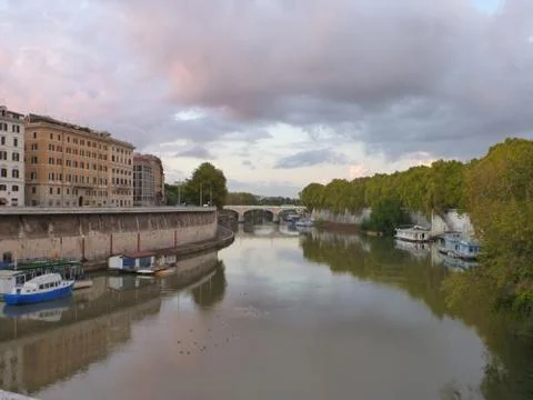 Italian River 写真素材