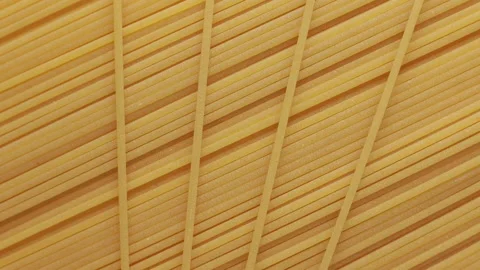 Italian spaghetti on a turntable Stock Footage 149379833