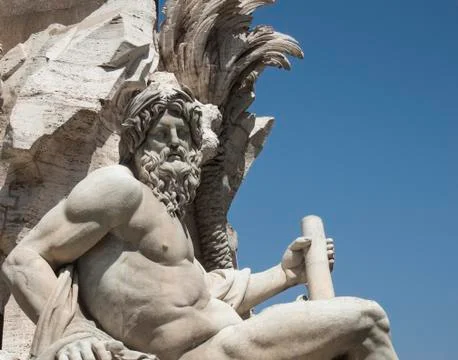 Italian statue Stock Photos