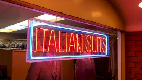 Italian Suits Stock Footage