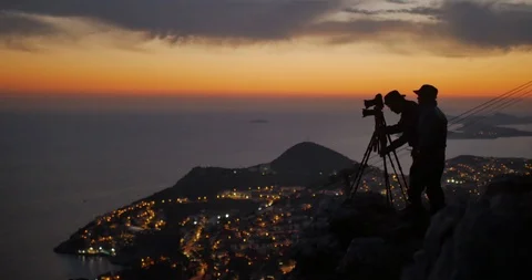 Italian Sunset Stock Footage 91630749