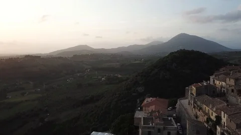 Italian sunset Stock Footage 94341734