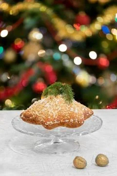 Italian Sweet Bread Stockfoto's