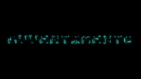 Italian text warning in the form of printed circuit board tracks Stock Footage 103946852