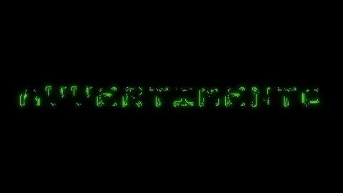 Italian text warning in the form of printed circuit board tracks Stock Footage 103949741