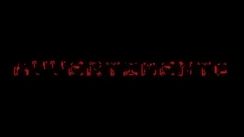 Italian text warning in the form of printed circuit board tracks Stock Footage 103951569