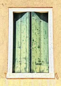 Italian Window Stock Photos